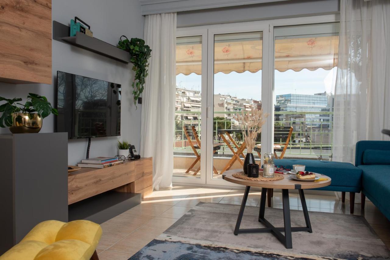 "Orpheus' Apartment" View And Parking Near The Center Tesalónica Exterior foto